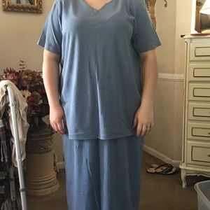 Shirt and maxi skirt